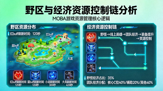 野区与经济资源控制链分析图表画面