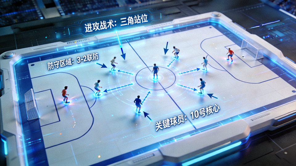 职业联赛战术动态拆解沙盘实时演算画面